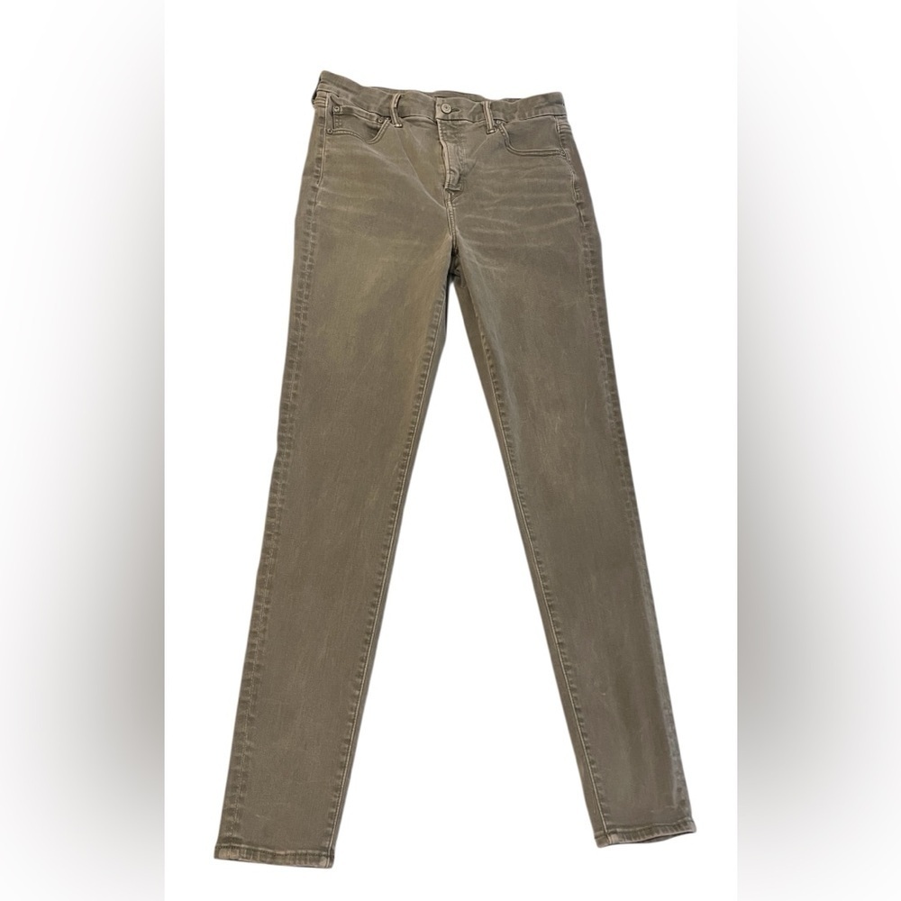 American Eagle Outfitters Gray Straight Leg Jeans